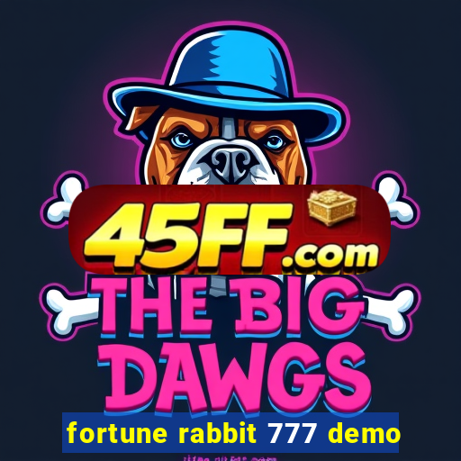 fortune rabbit 777 demo